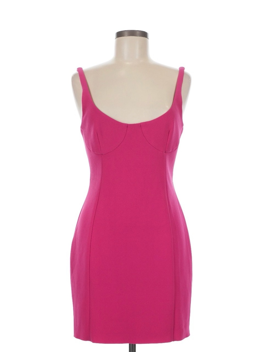 Bec & Bridge Amelie Fuchsia Pink Bodycon Mini Dress